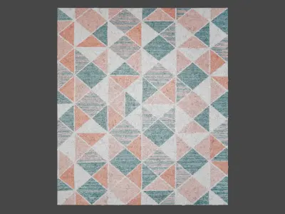 BEAUTIFUL carpet for kitchen or you can use anywhere 3D model