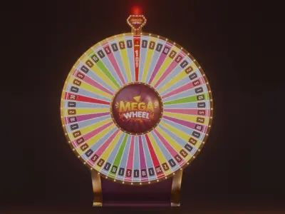 Wheel Of Fortune - Casino 3D model