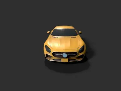 Mercedes AMG GT 3D model