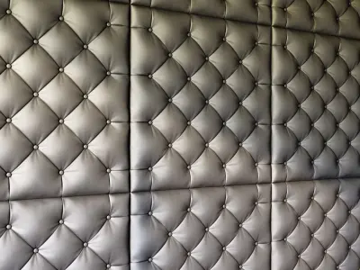 Decorative wall panel gray 3D model