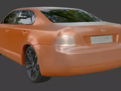 car animation 3D model