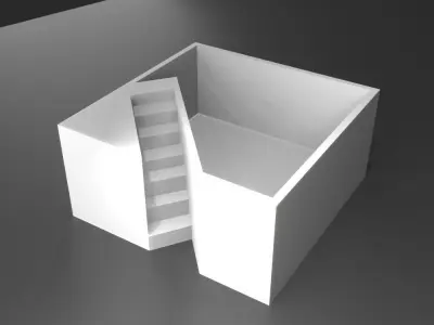 Pack 3 elegant Pot plants vase printable 3D print model