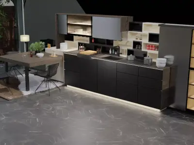 Modern kitchen 3D model