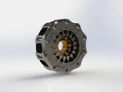 Formula 1 Clutch system aP racin 3D model