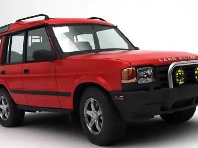 Land Rover Discovery 2 1999 3D model