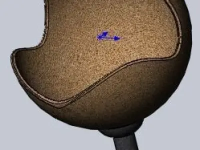 office desk 3D print model