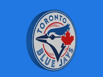Toronto Blue Jays Team Logo 3D model