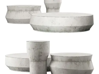 gallotti and radice drummers 3D model