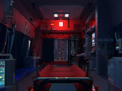 Ambulance 3D model
