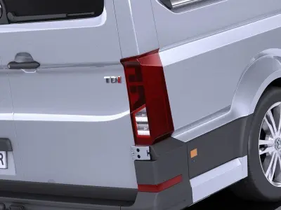 Volkswagen Crafter 2018 VRAY 3D model