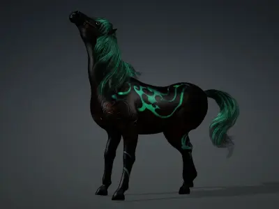 Horse-D5 3D model
