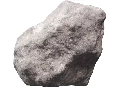 Low Poly Rocks Set 09 3D model