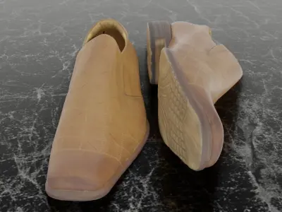 GUCINARI 3D CLASSIC MEN SHOES  3D model