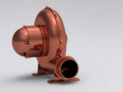 Air Blower 3D print model
