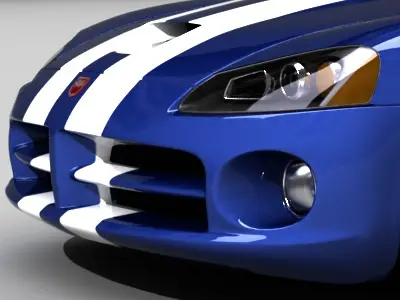 Dodge Viper srt 10 3D model