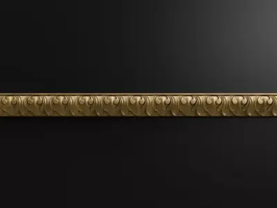 Carved molding 3D model