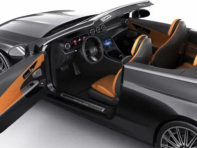 Mercedes-Benz CLE Cabriolet 2024 3D model