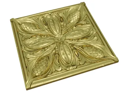 Classic decor ornament 121 3D print model