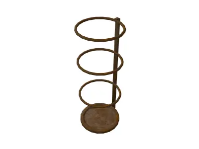 Modern Design Umbrella Stand v1 006 Low-poly 3D model