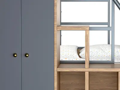 Bunk Bed 3D model