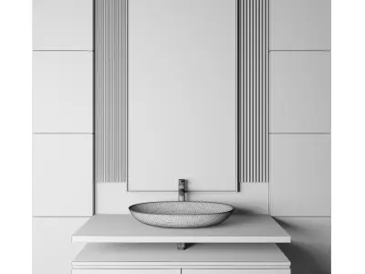 Luxury Bathroom 63 3D model