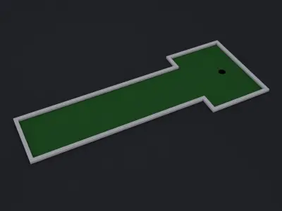 Minigolf  3D model