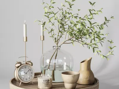 Decorative set032 3D model