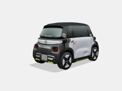 Opel Rocks-e 2022 Low-poly 3D model