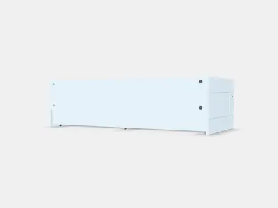 BRIMNES Daybed frame with 2 drawers Low-poly 3D model