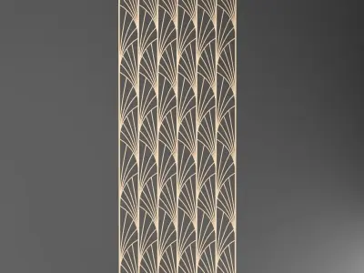 Decorative Panels Low-poly 3D model