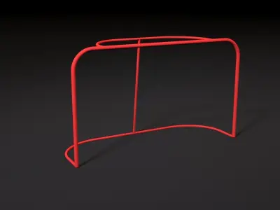 Hockey gates 3D model
