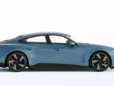 Audi E-Tron GT quattro 2022 3D model