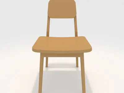 Chair 2 Low-poly 3D model purchase