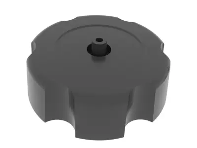 Generic Trigger 50 SM Motorcycle gas tank cap 3D print model