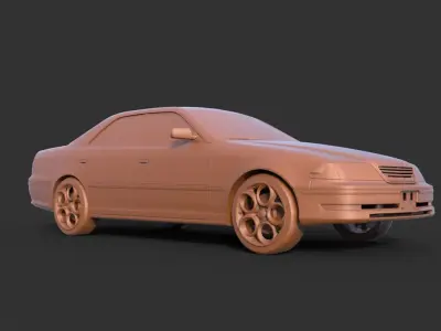Toyota Mark 2 3D print model