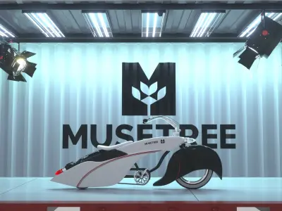 Bike Bagger Style 3D model