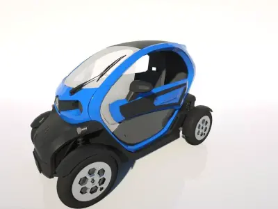 Renault Twizy Cargo Mt 13kw Electrico 3D model