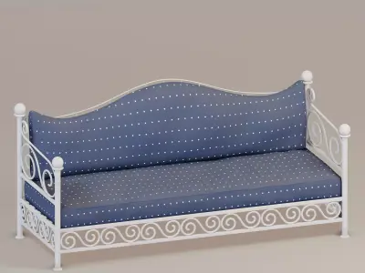 Metal daybed frames 3D model