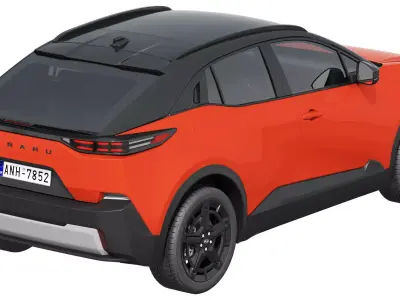 Subaru Uncharted 2026 3D model