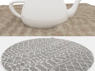 Rugs No 270 Low-poly 3D model