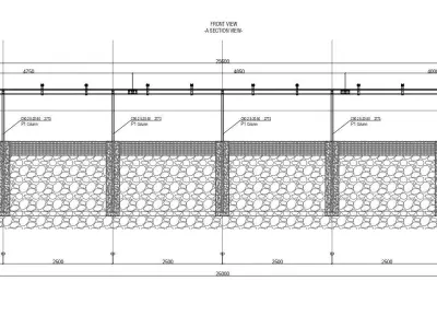 20 MW Solar Project Type 4 3D model