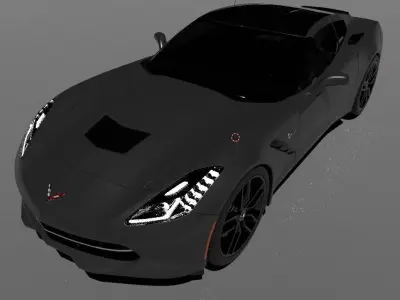 CHEVROLET CORVETTE C7 3D model