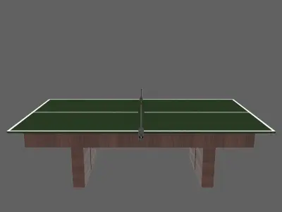 Table Tennis Corona 3D model
