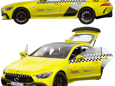 Mercedes Benz GT63 S Performance Taxi 3D model