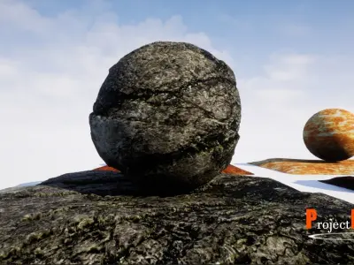 Materials Pack BPR Unreal Engine4 V3 Tessellation Texture