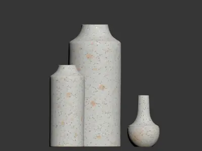 Ema Ceramic Vases 3D model
