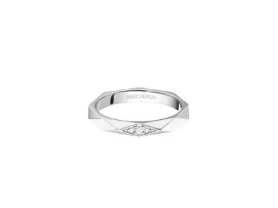 BOUCHERON - FACETED RING - WITH DIAMOND FACE 3D print model
