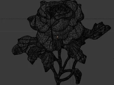 Classic decor ornament v-3D model 29 3D model