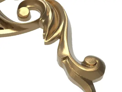  decorative pattern ready for 3D printing 3D model