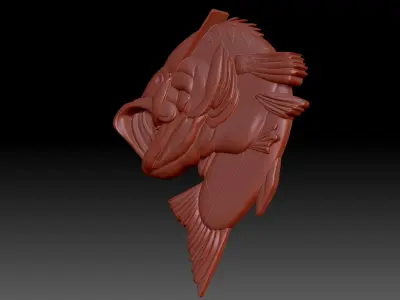 Fishing 3D print model buy